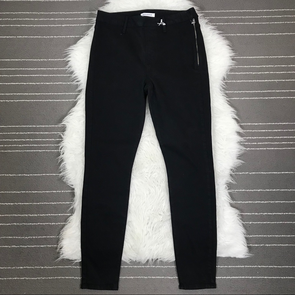 NEW Good American High Waist side zip skinny jeans - Picture 2 of 8
